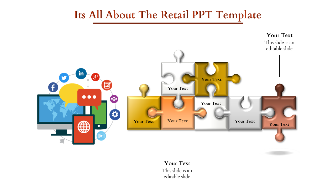 retail ppt template-It's All About The RETAIL PPT TEMPLATE